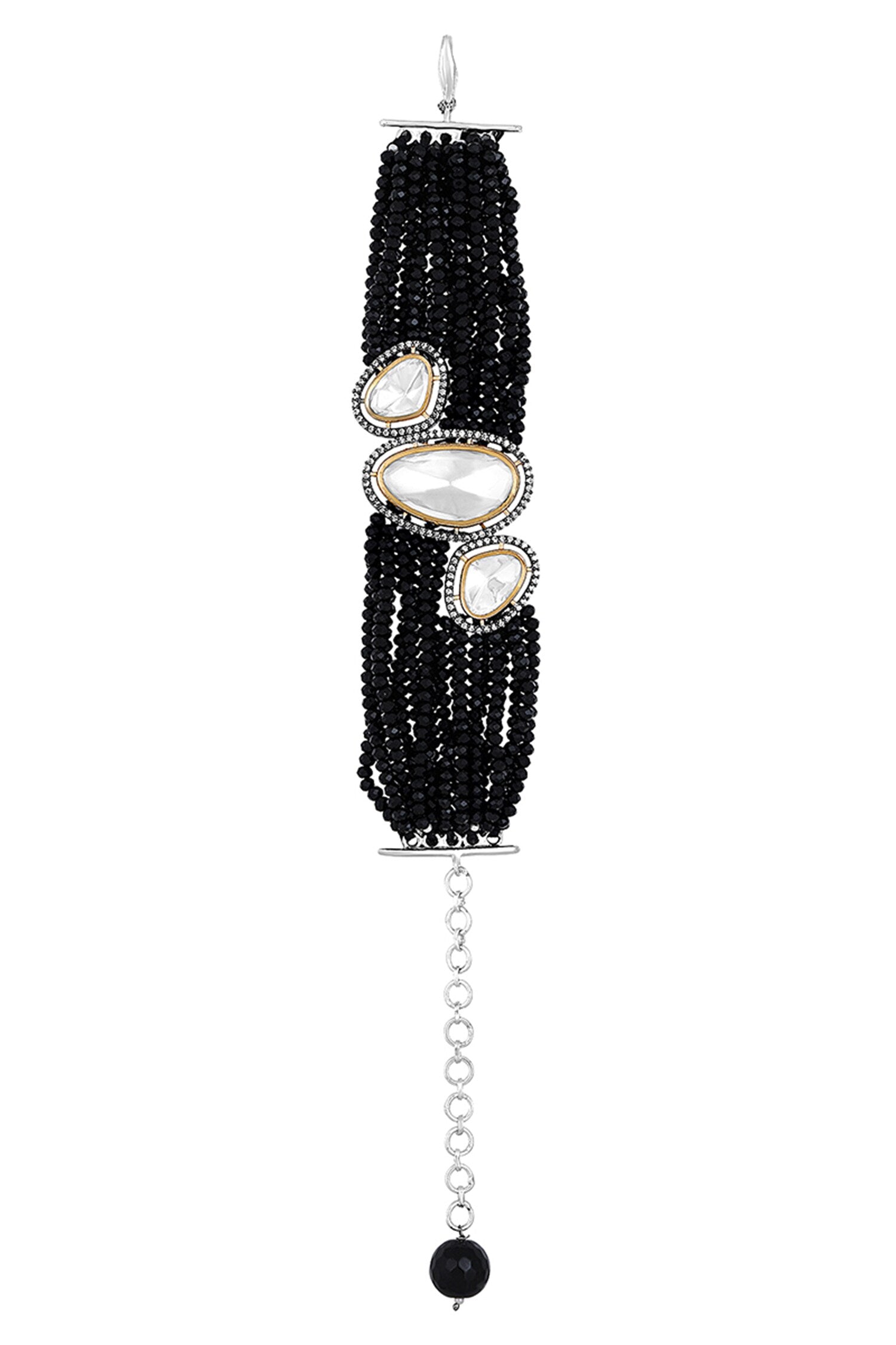 Italian Crystal Embellished Bracelet 