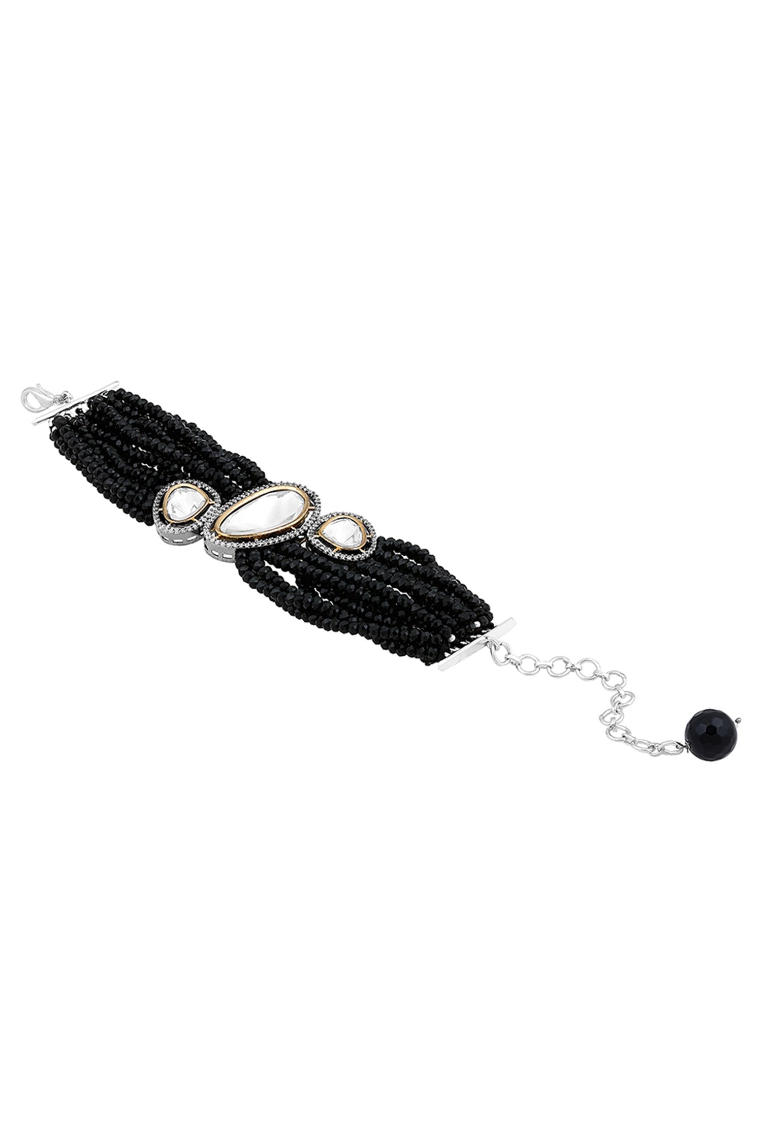 Italian Crystal Embellished Bracelet 