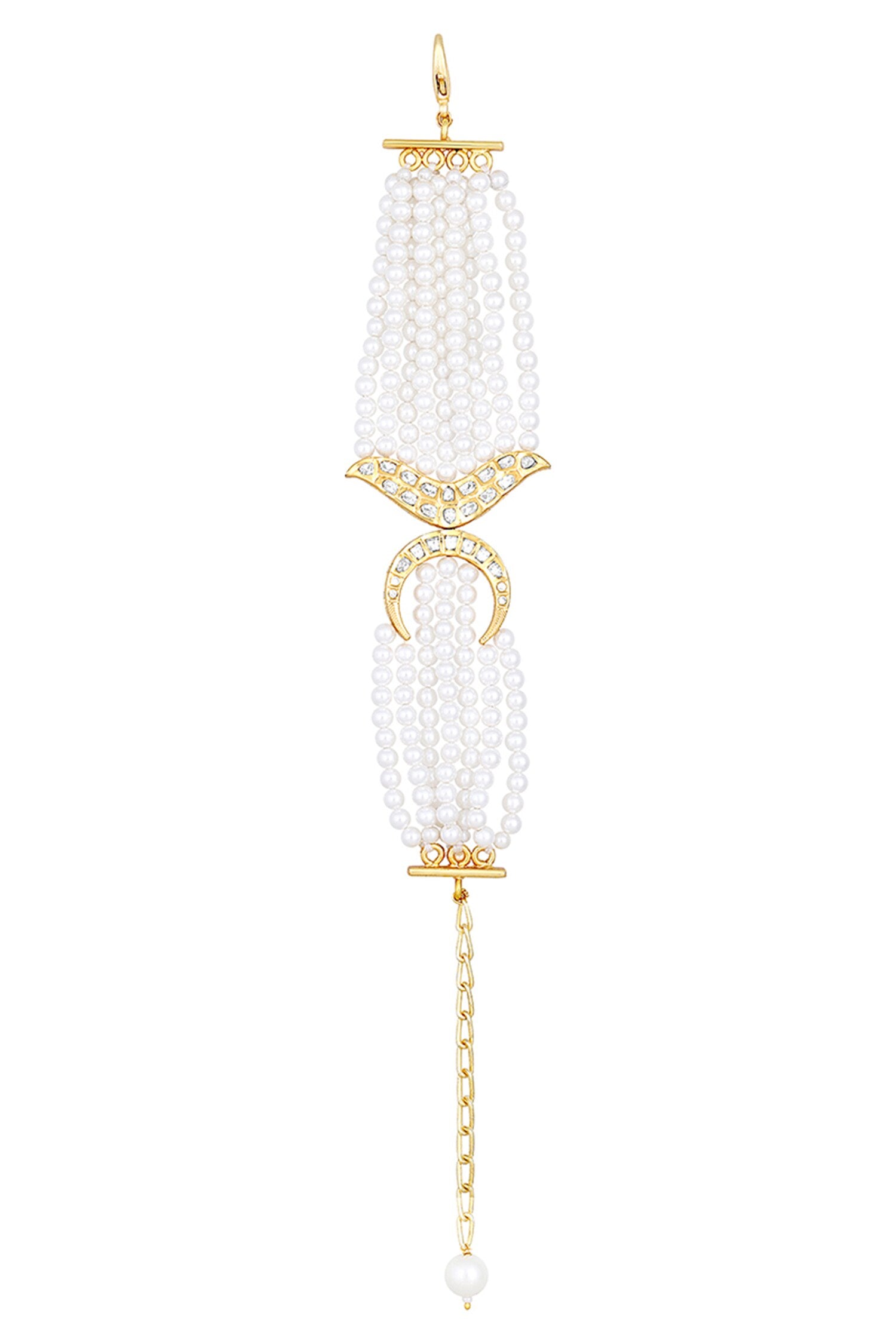 Kediya Moti Embellished Bracelet 
