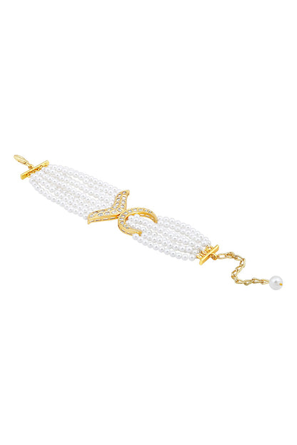 Kediya Moti Embellished Bracelet 