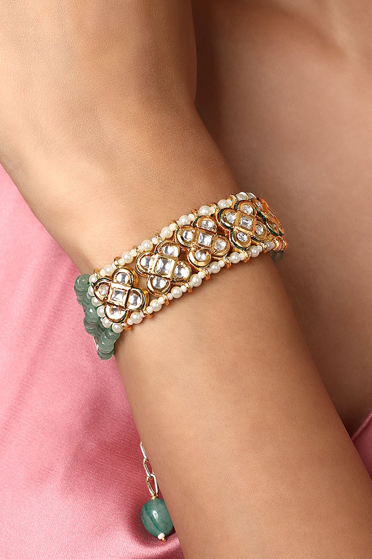 Agate Embellished Bracelet 