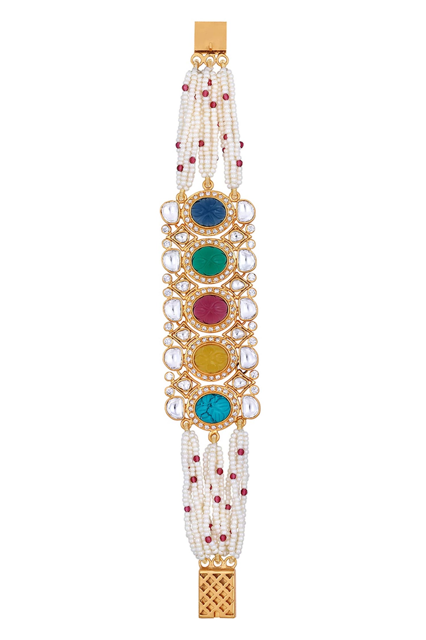 Onyx Stone Embellished Bracelet 