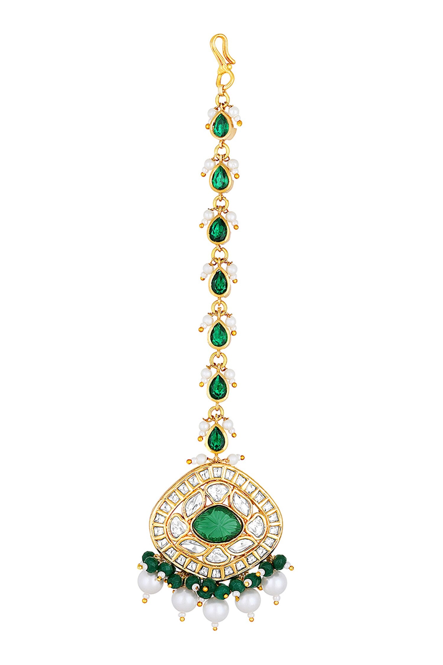 Kundan Polki Studded Maagtikka 