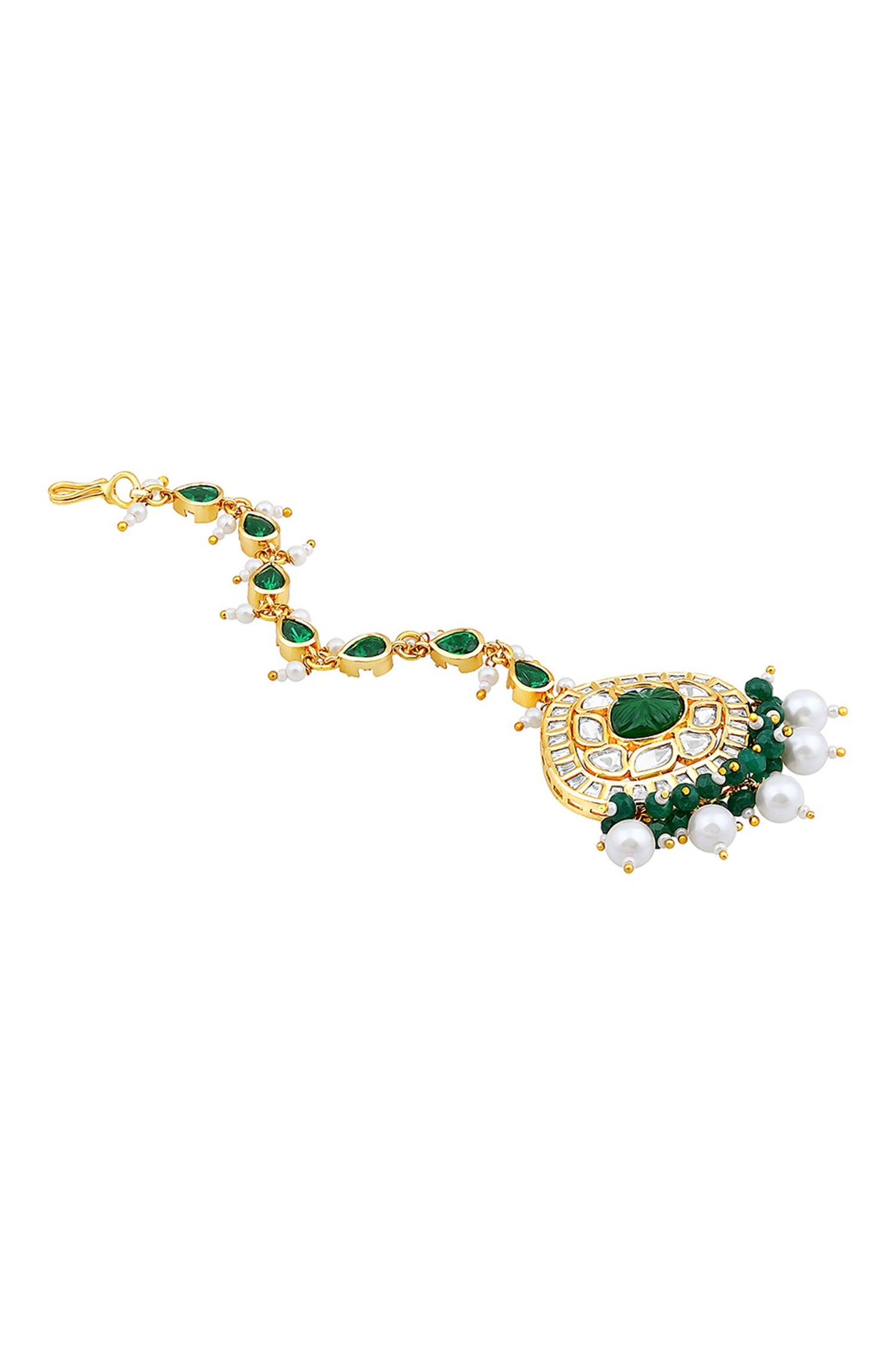 Kundan Polki Studded Maagtikka 