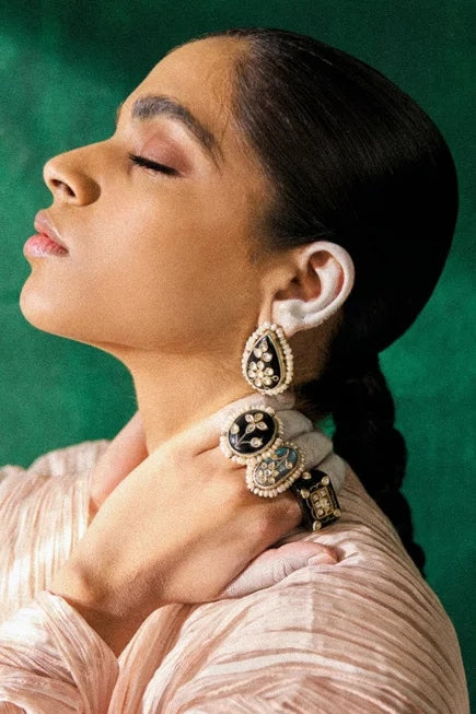 Nysa Stone Studded Ring 