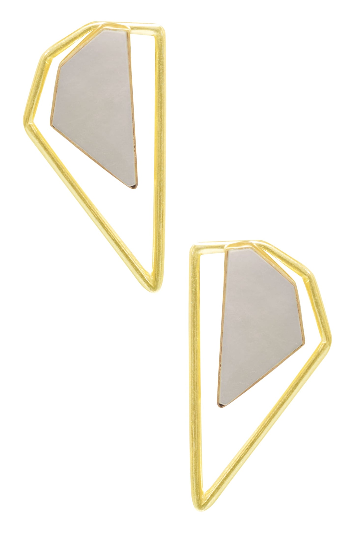Geometric Stone Studs 