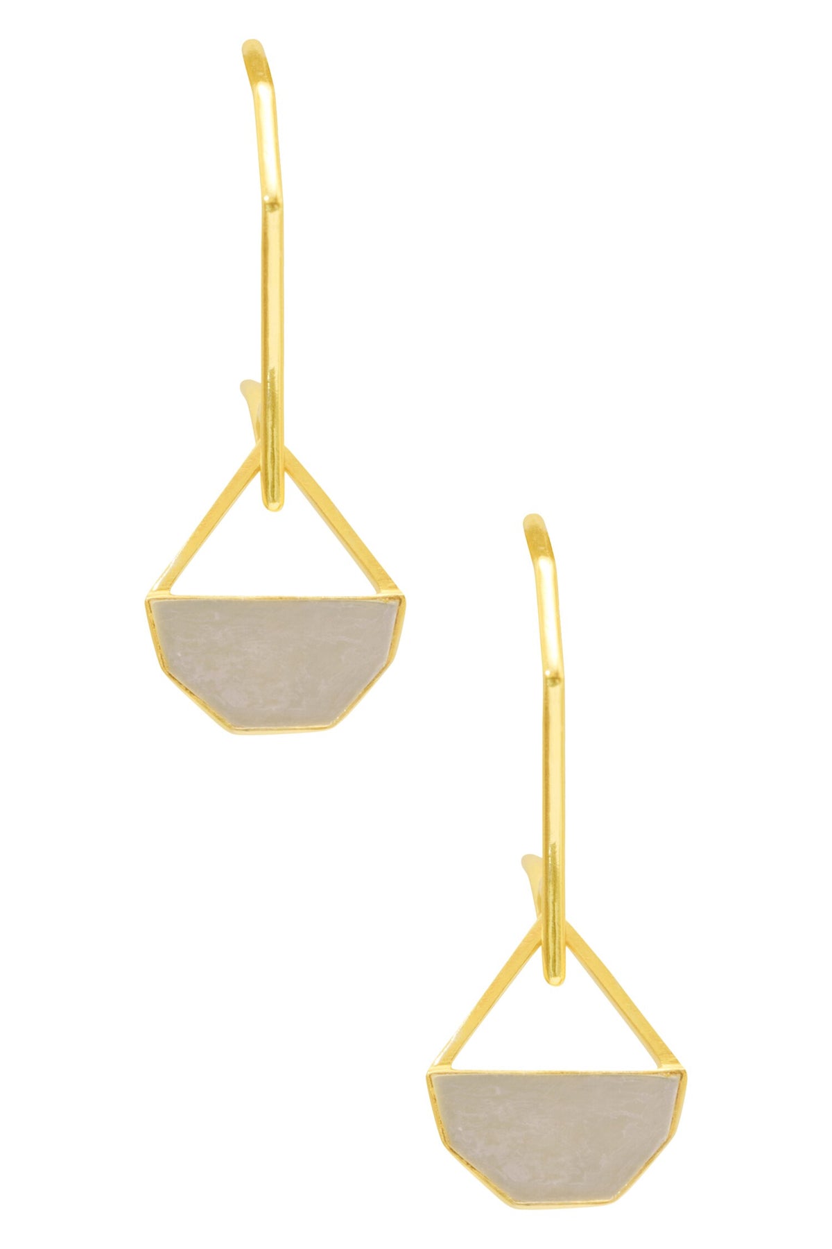 Geometric Stone Danglers 