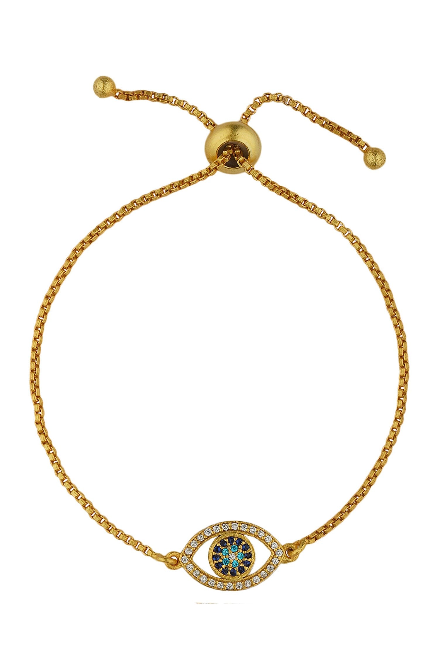 Evil Eye Embellished Bracelet 