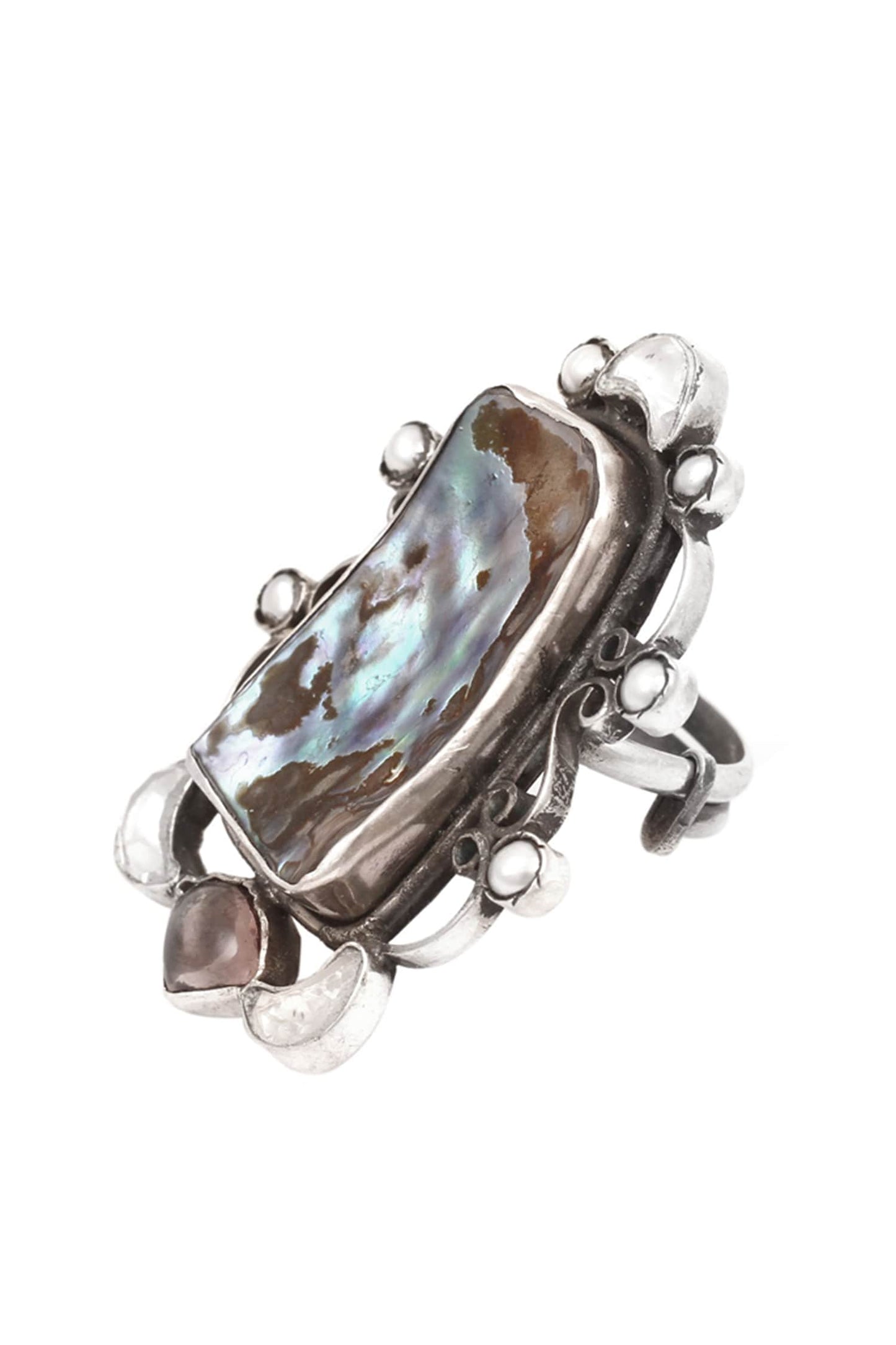 Handcrafted Stone Ring 