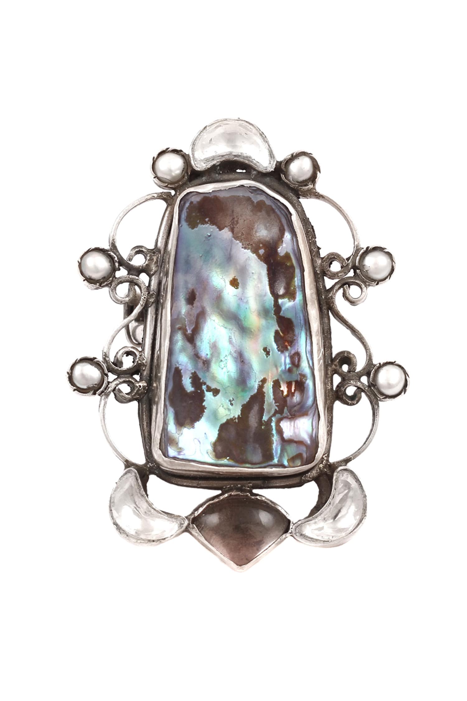 Handcrafted Stone Ring 