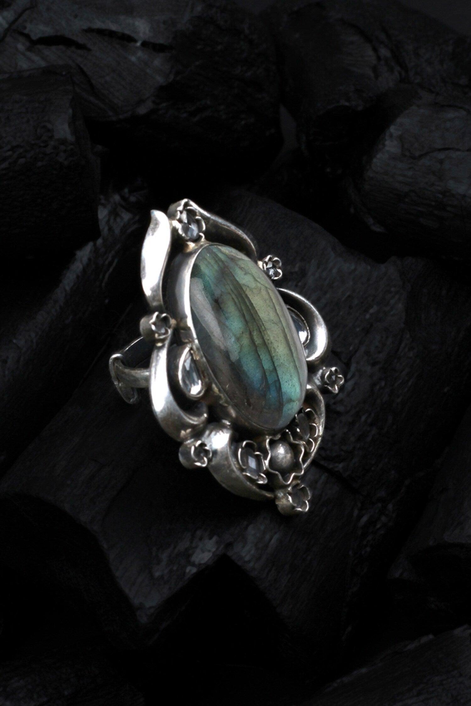 Handcrafted Stone Ring 