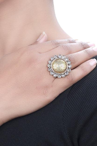 Handcrafted Floral Ring 