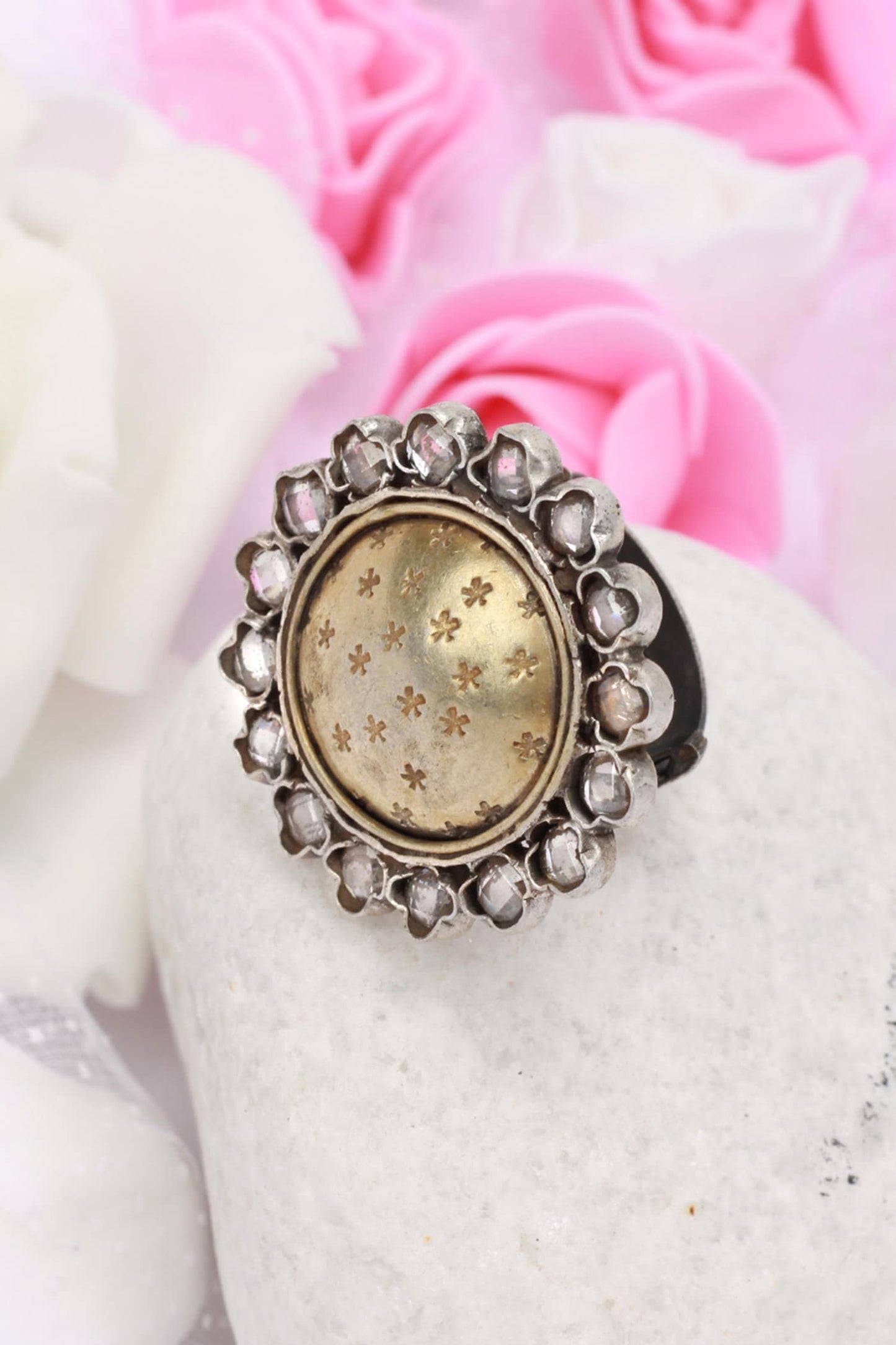 Handcrafted Floral Ring 
