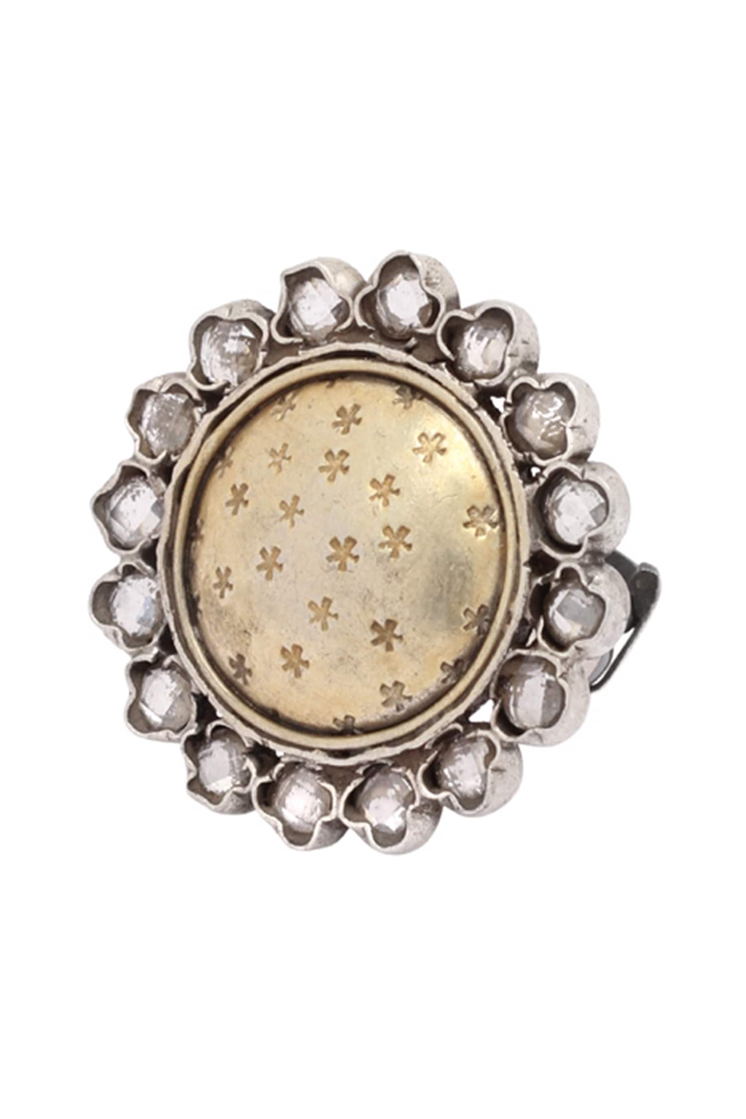 Handcrafted Floral Ring 