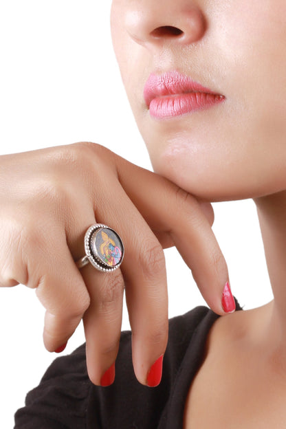 Hand Painted Ring 
