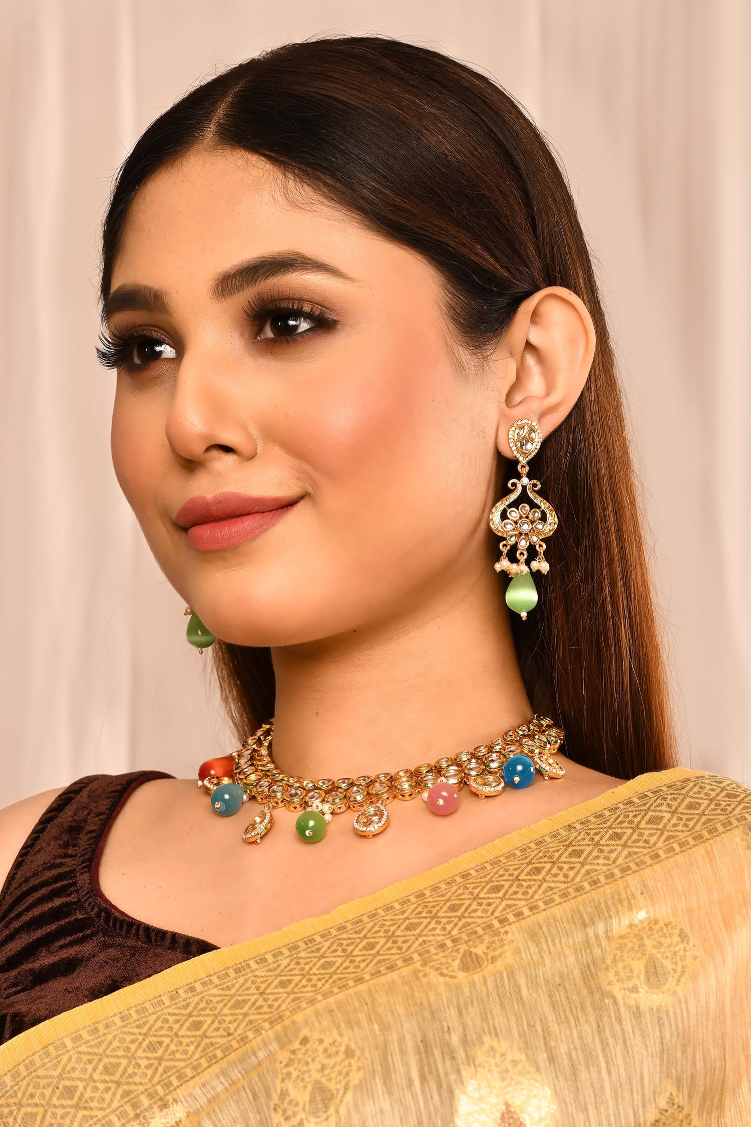 Beaded Choker Set 