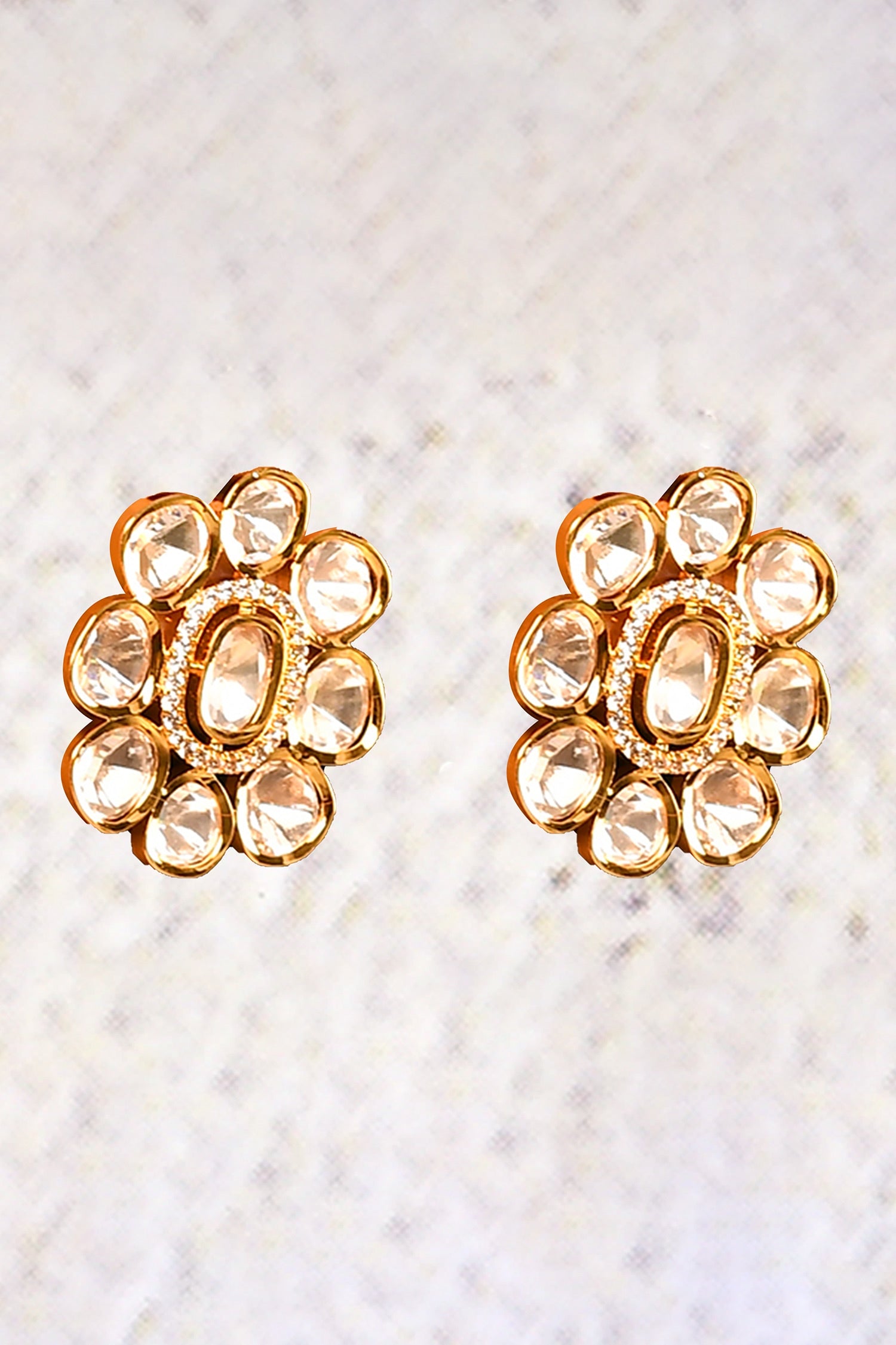 Kundan Polki Necklace Set 