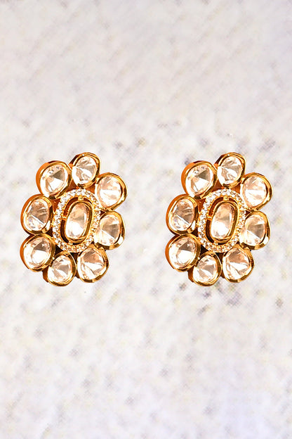 Kundan Polki Necklace Set 
