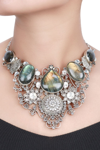 Handcrafted Cutwork Choker 