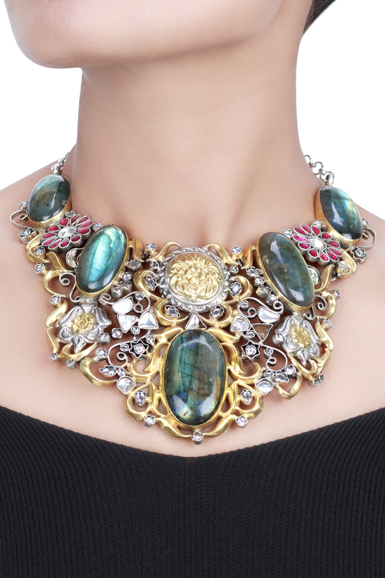 Handcrafted Cutwork Choker 