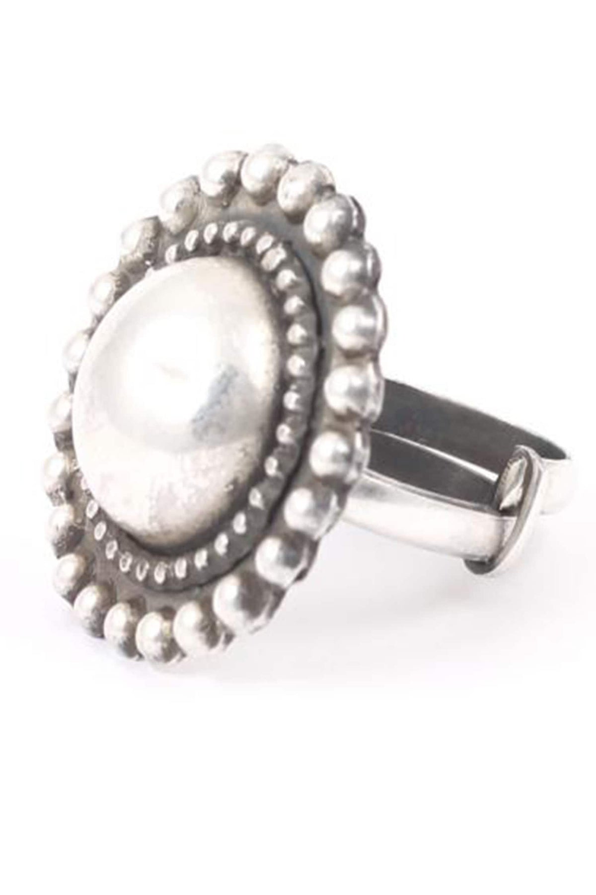 Handcrafted Carved Ring 