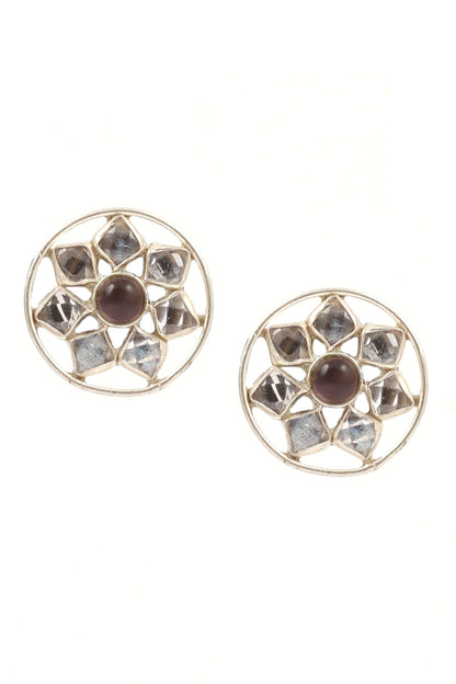 Floral Cutwork Earrings 