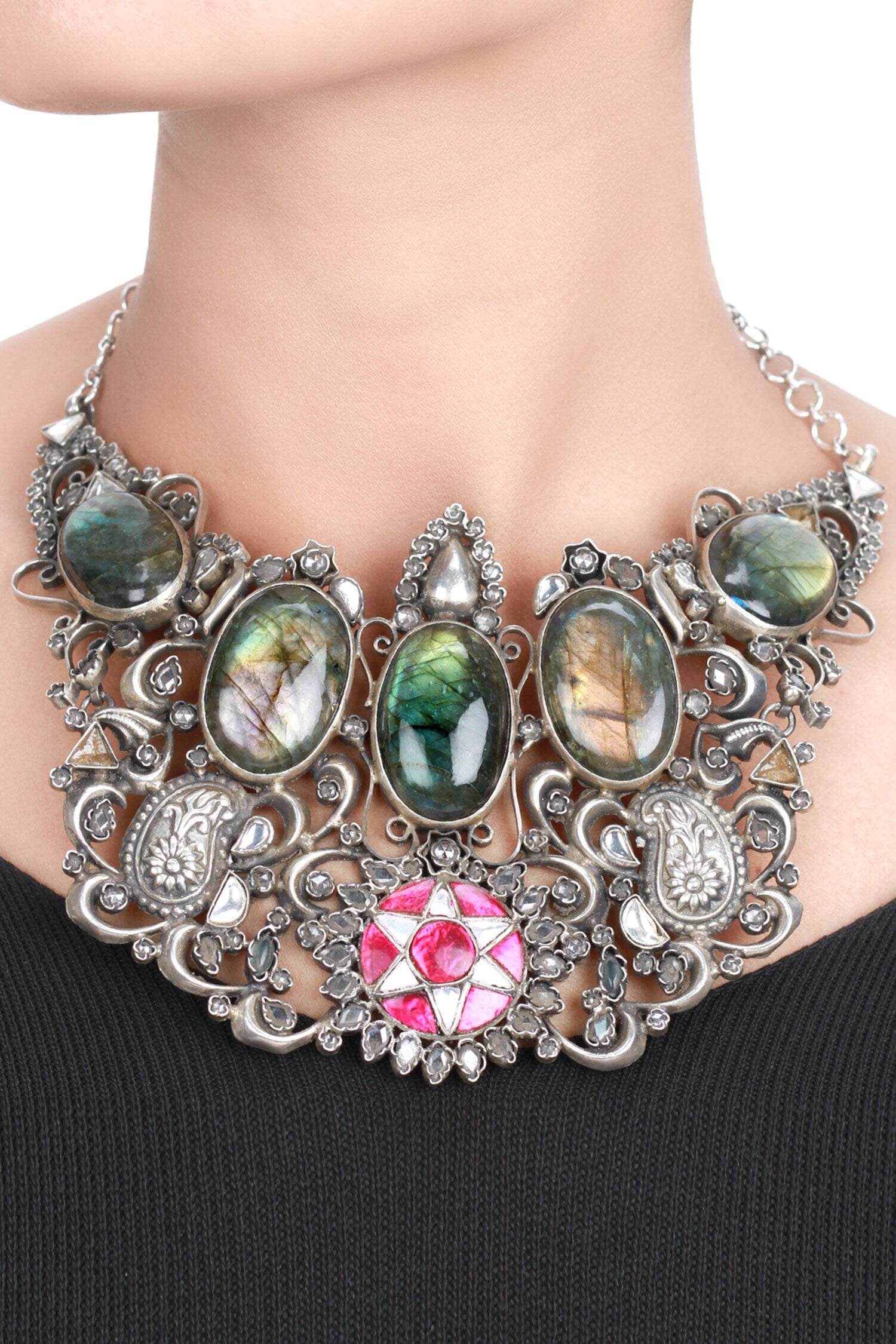 Handcrafted Stone Choker 