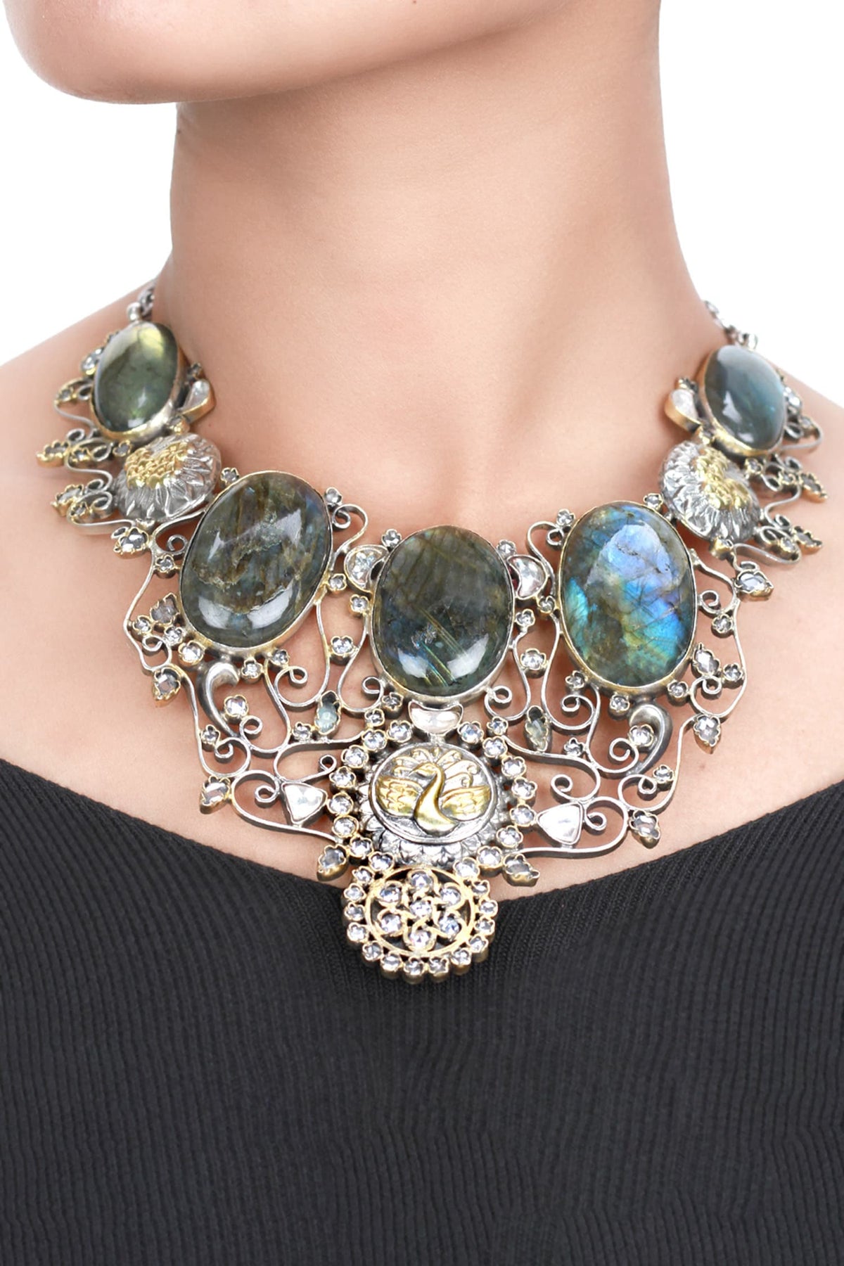 Handcrafted Cutwork Choker 