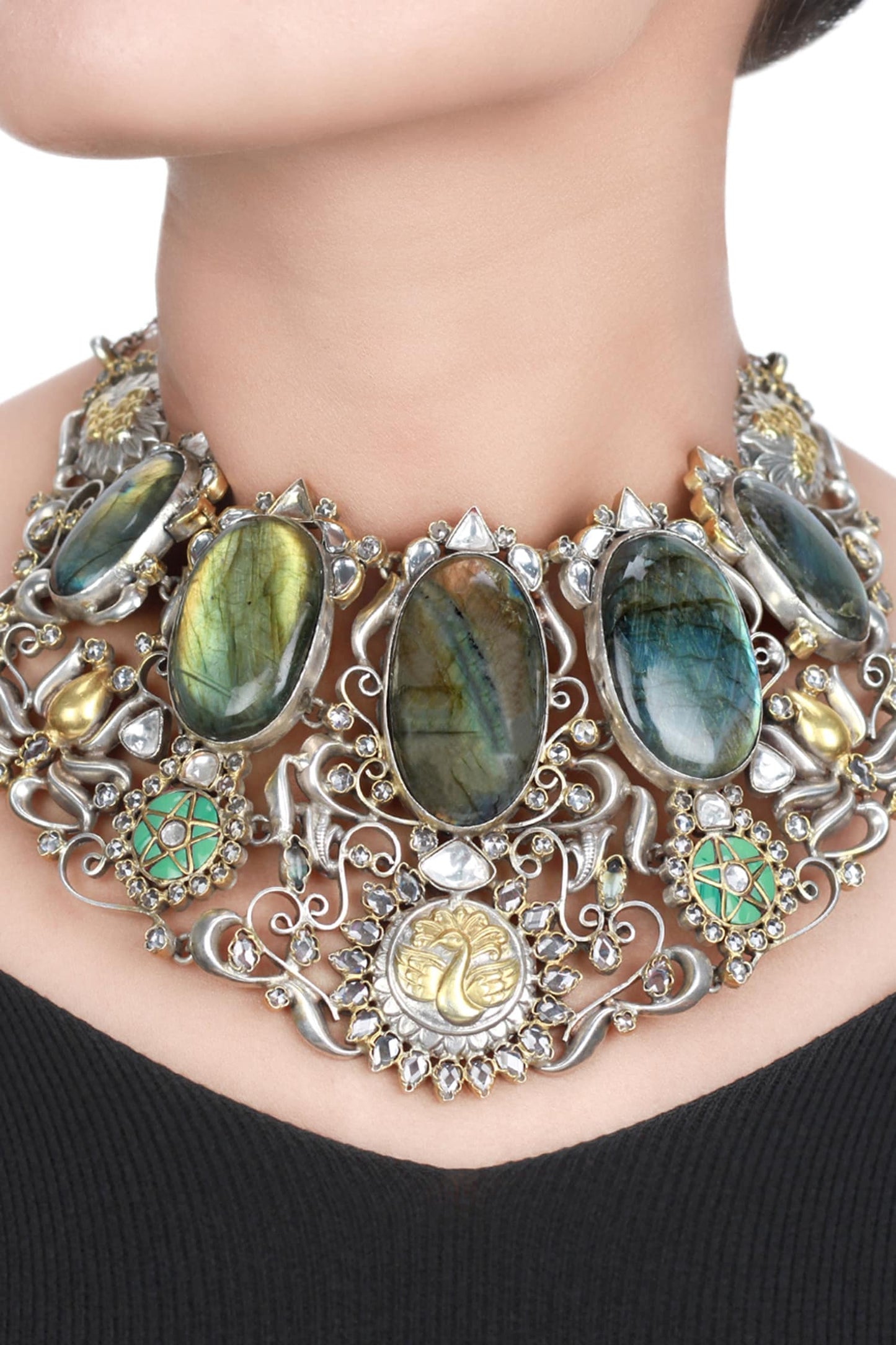 Handcrafted Stone Choker 