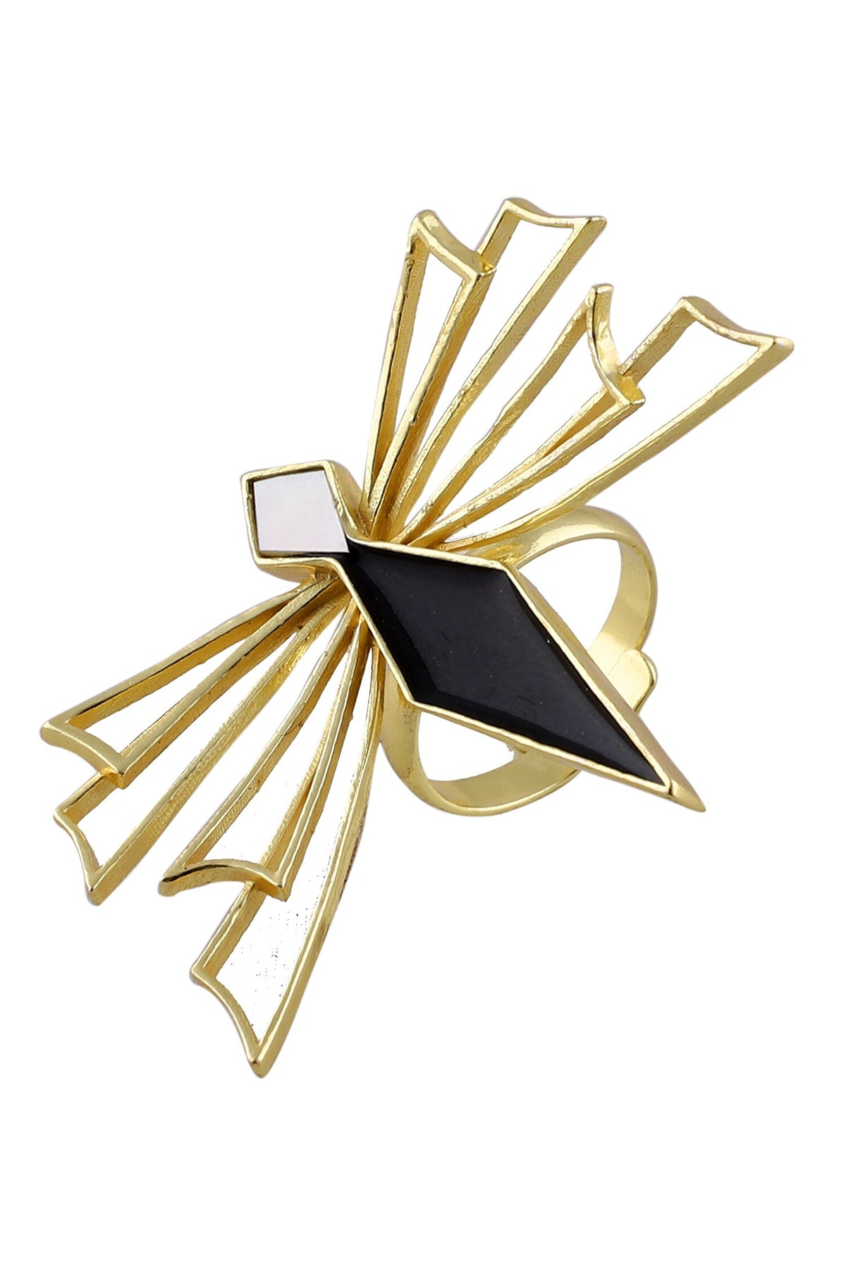 Erkin Enamelled Ring 