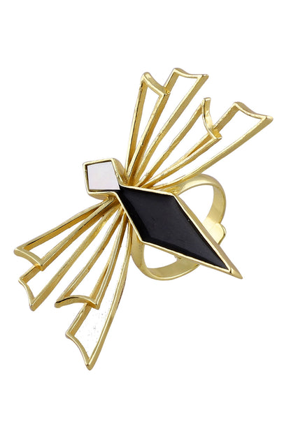 Erkin Enamelled Ring 