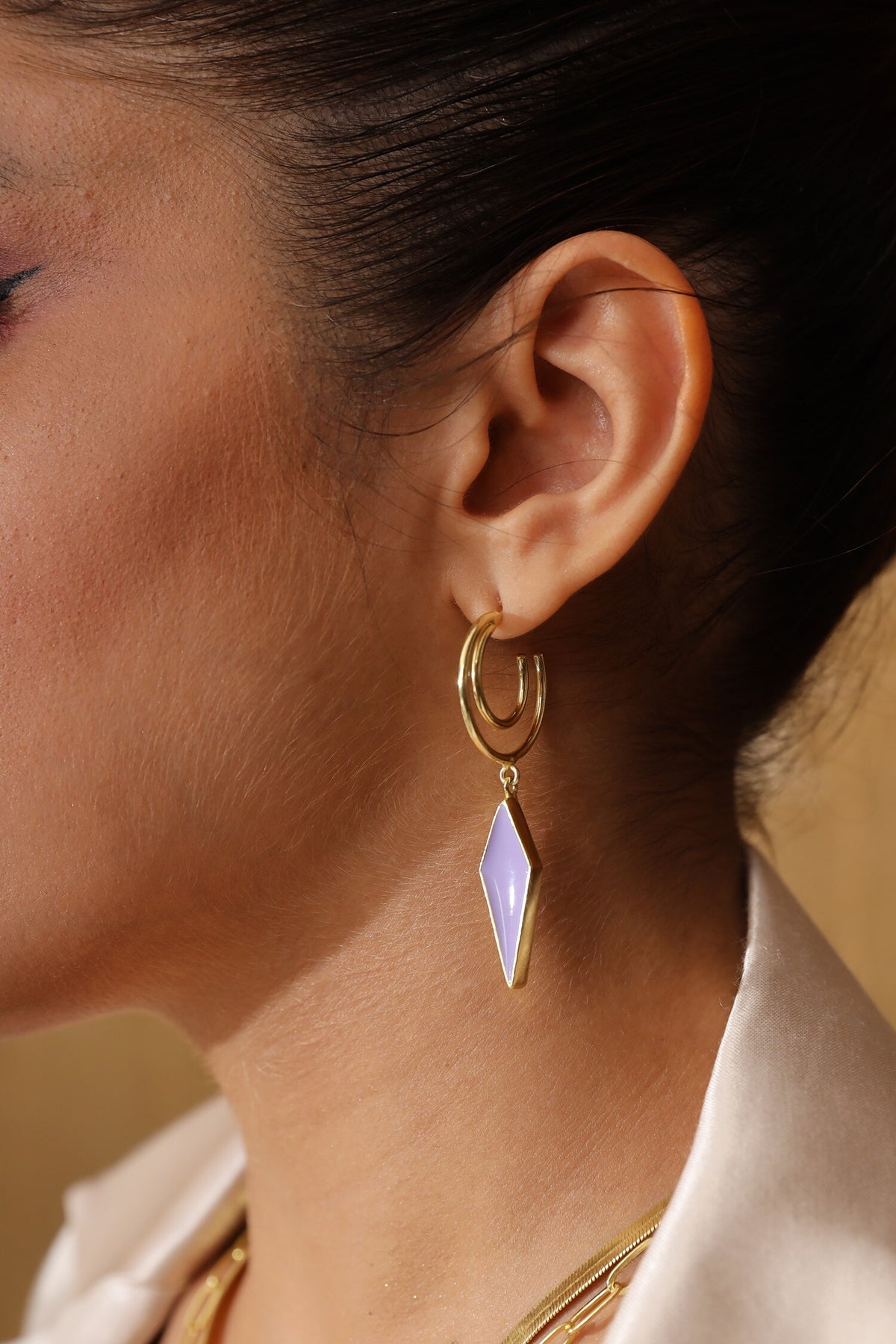 Kairo Enamelled Earrings 
