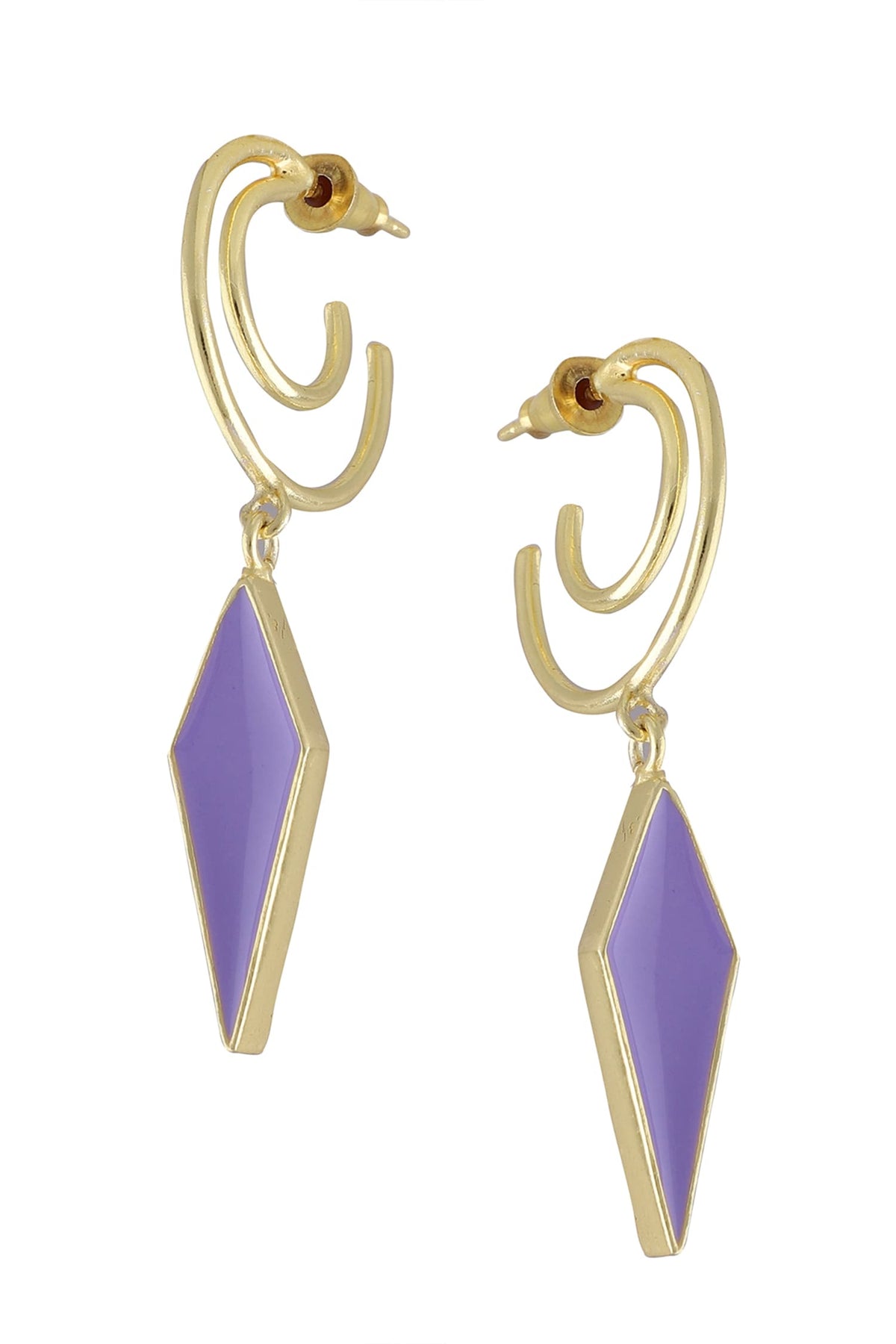 Kairo Enamelled Earrings 