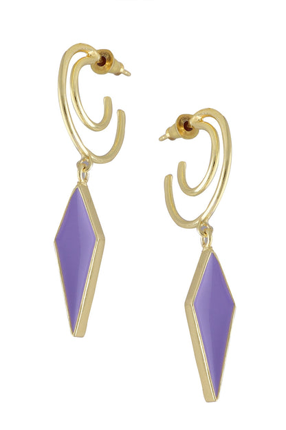 Kairo Enamelled Earrings 