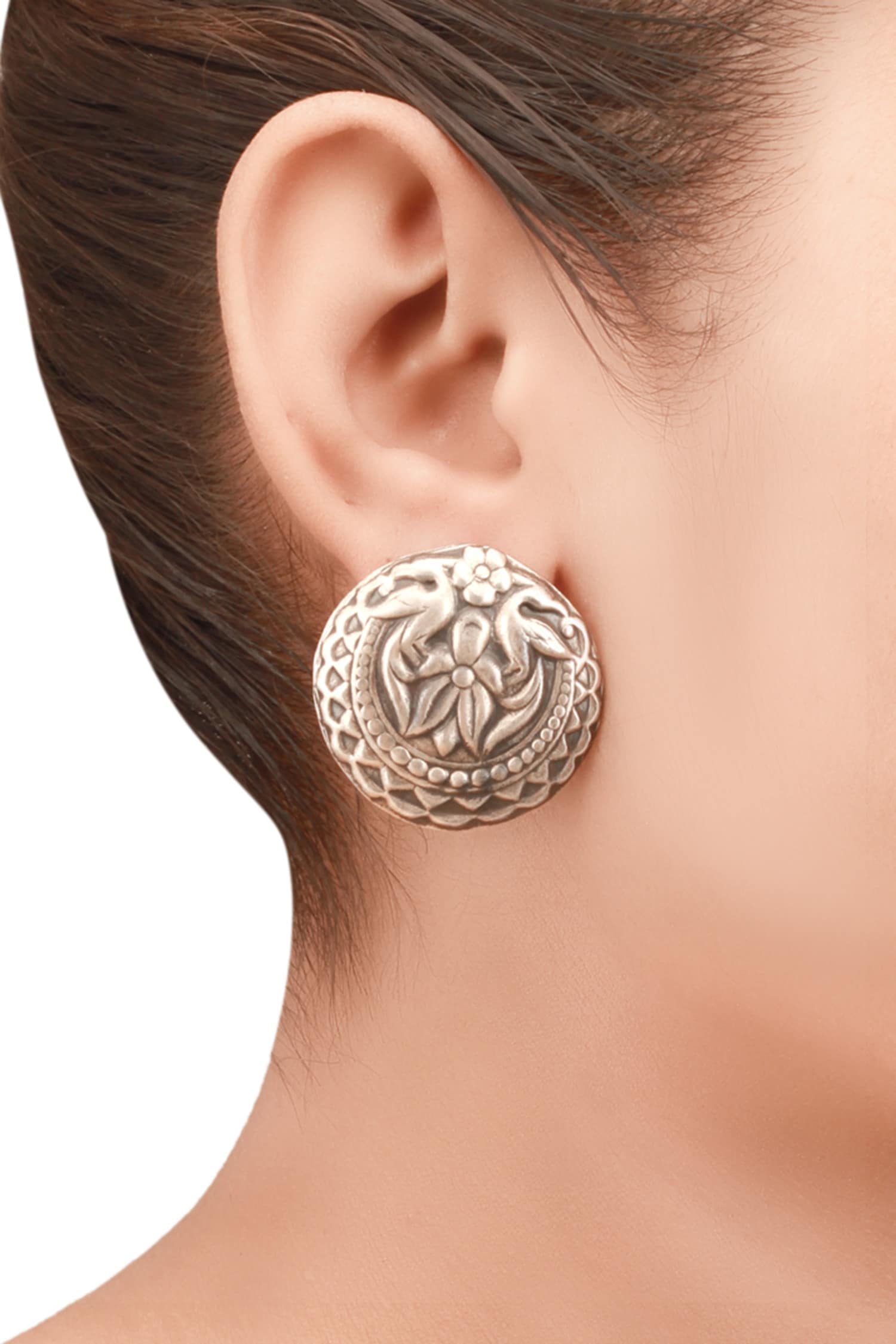 Handcrafted Carved Studs 
