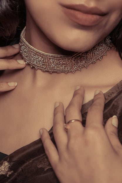Handcrafted Embroidered Choker 
