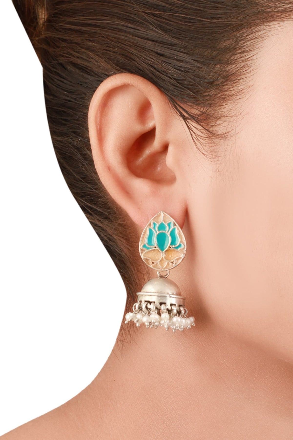Teardrop Top Jhumkas 