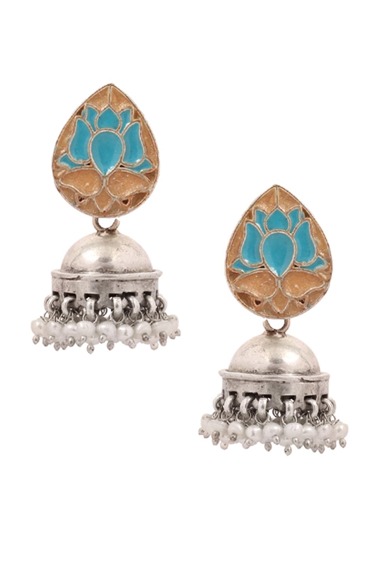 Teardrop Top Jhumkas 