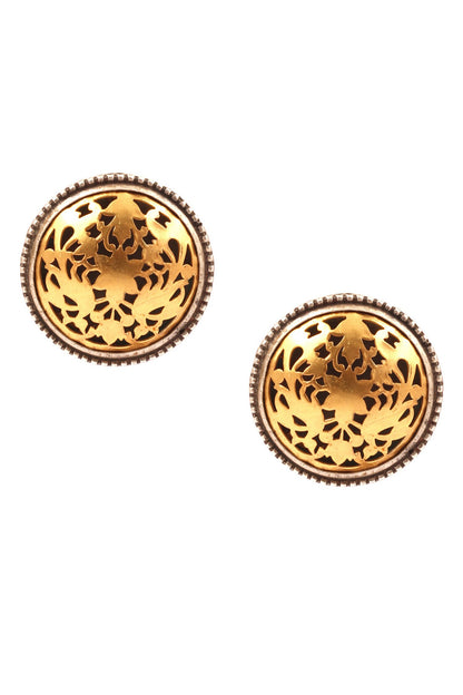 Floral Cut-out Stud Earrings 