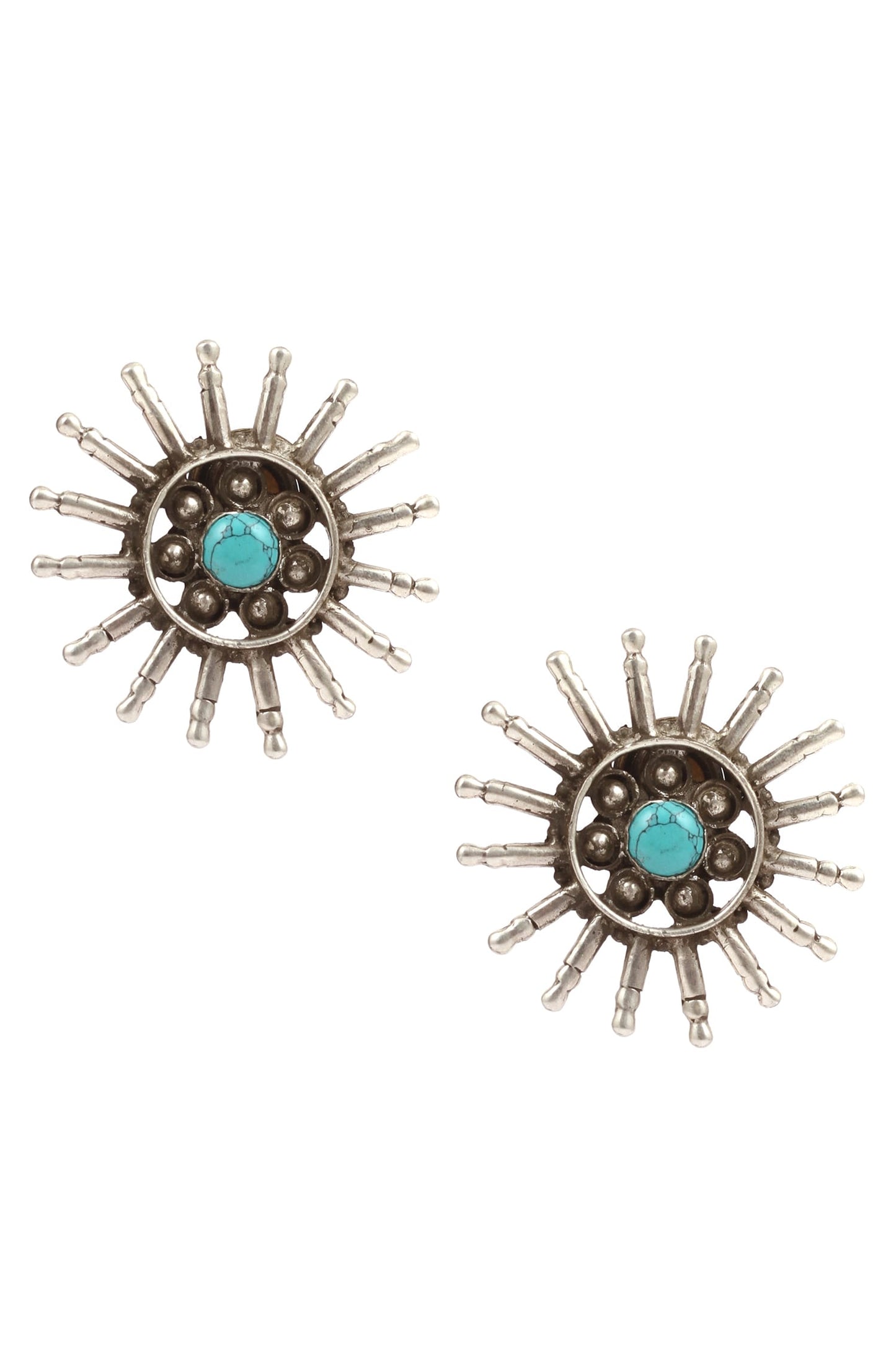 Sun Motif Studs 