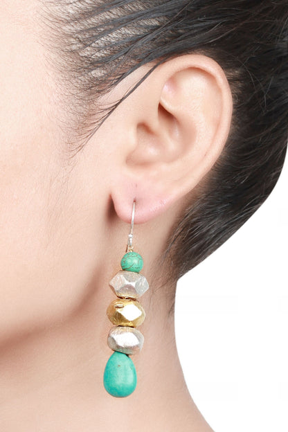 Stone Drop Earrings 