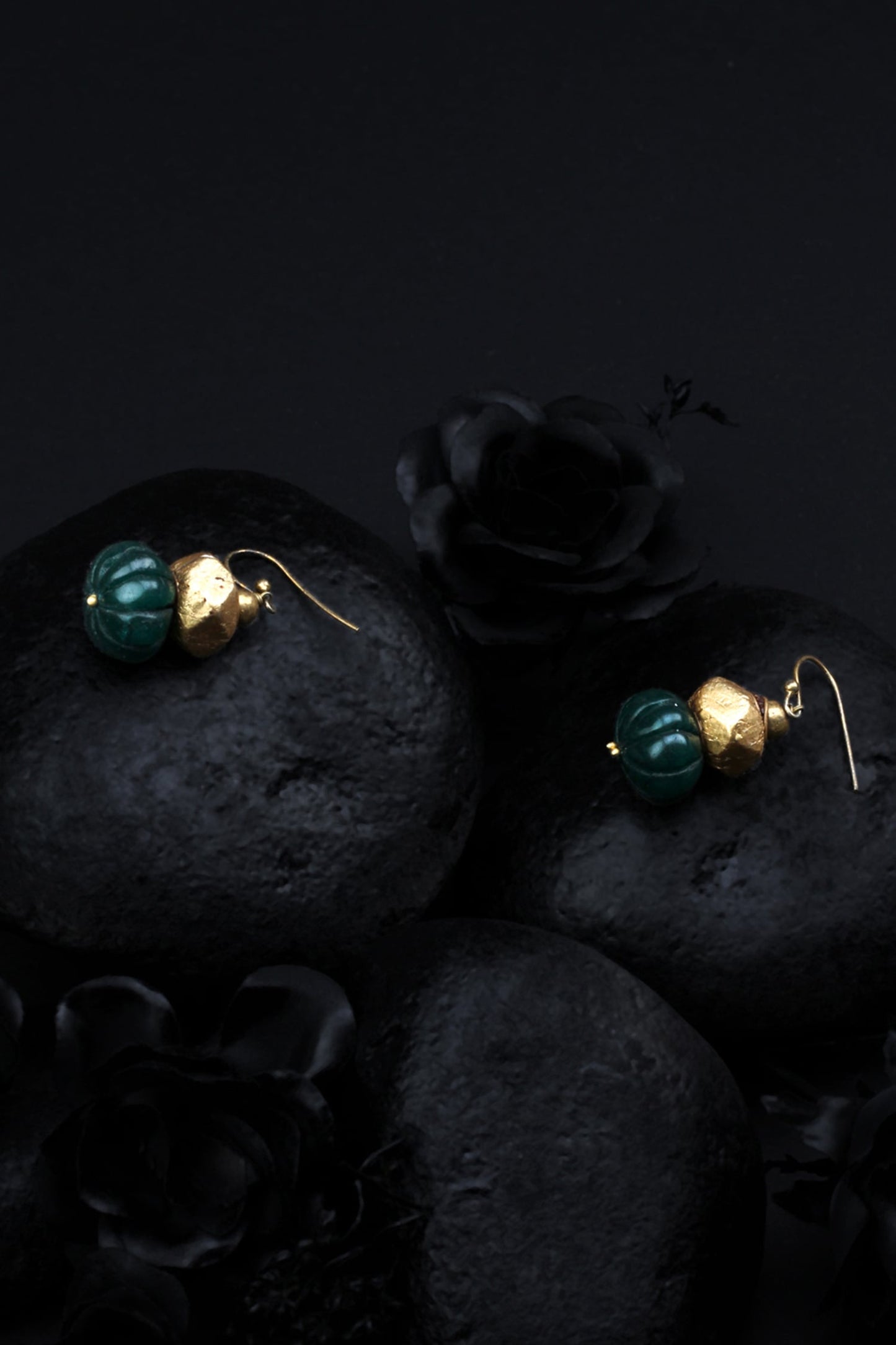 Stone Drop Earrings 