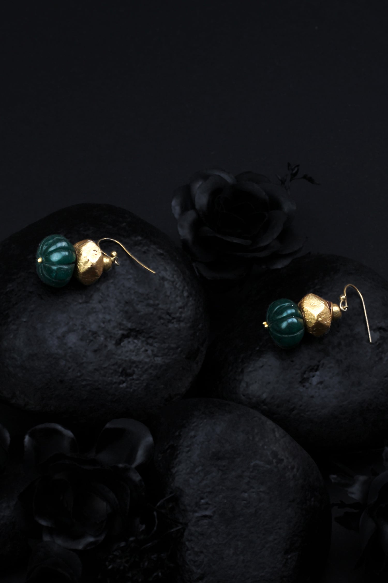 Stone Drop Earrings 