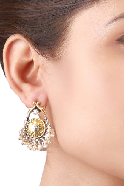 Bead Drop Dangler Earrings 