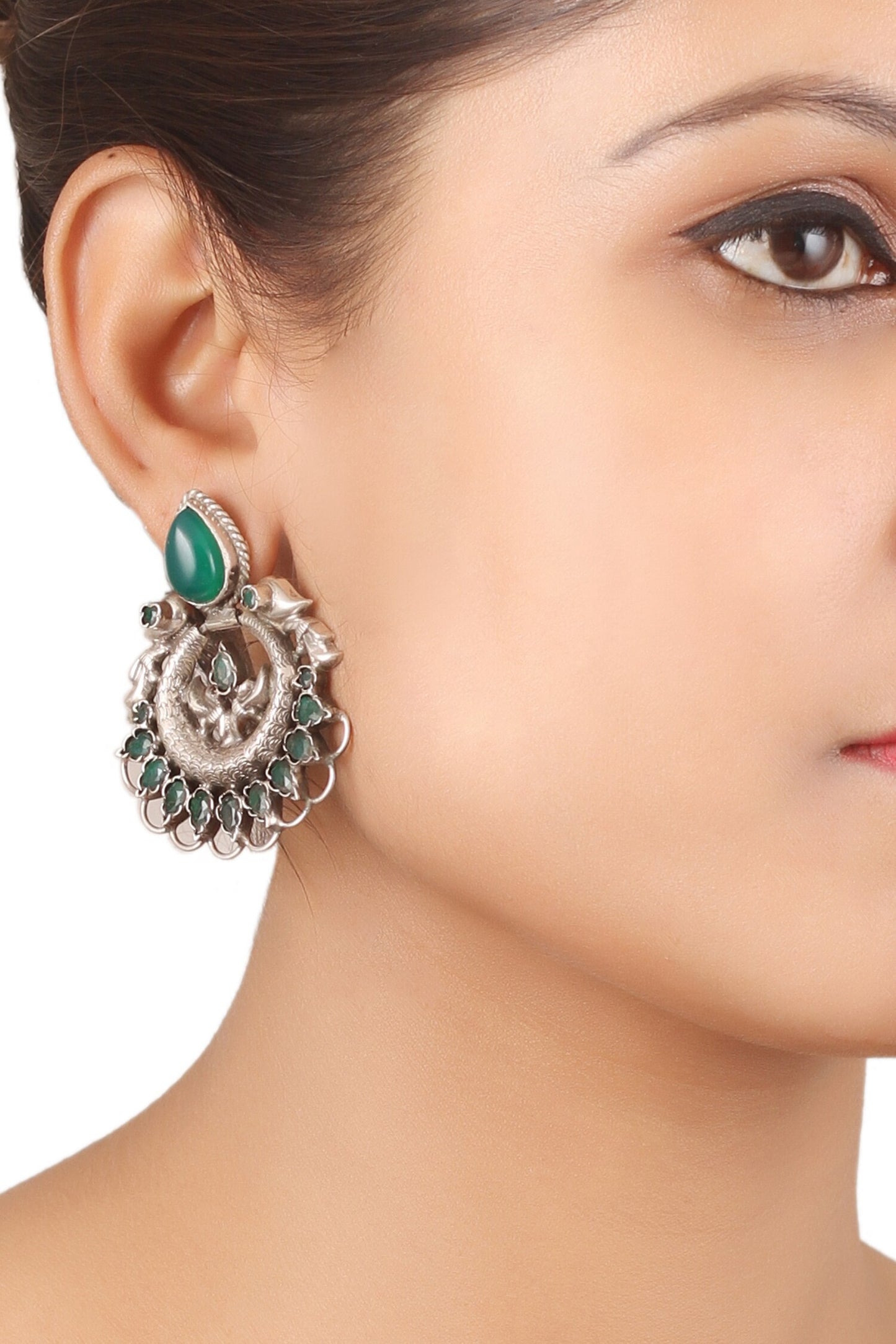 Stone Studded Chandbali 