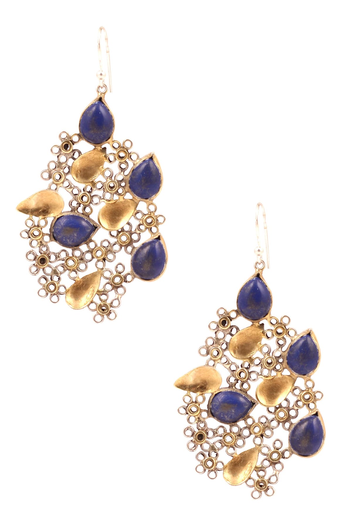 Floral Cut-Out Earrings 