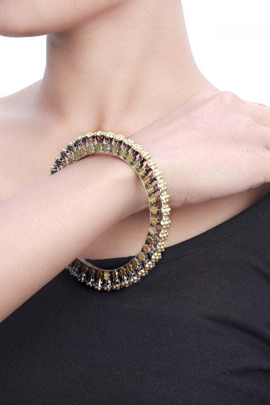 Handcrafted Cut-Out Bracelet 