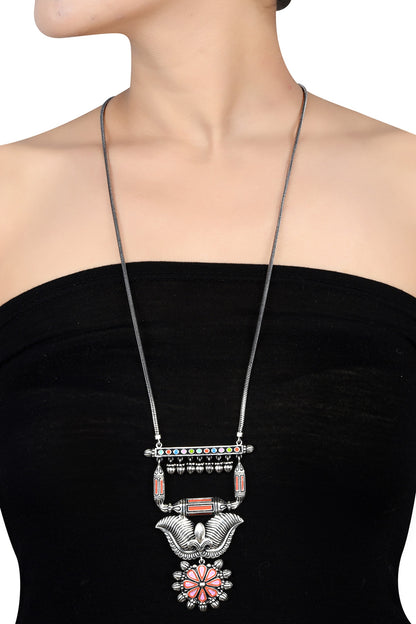 Flower Taveez Necklace 
