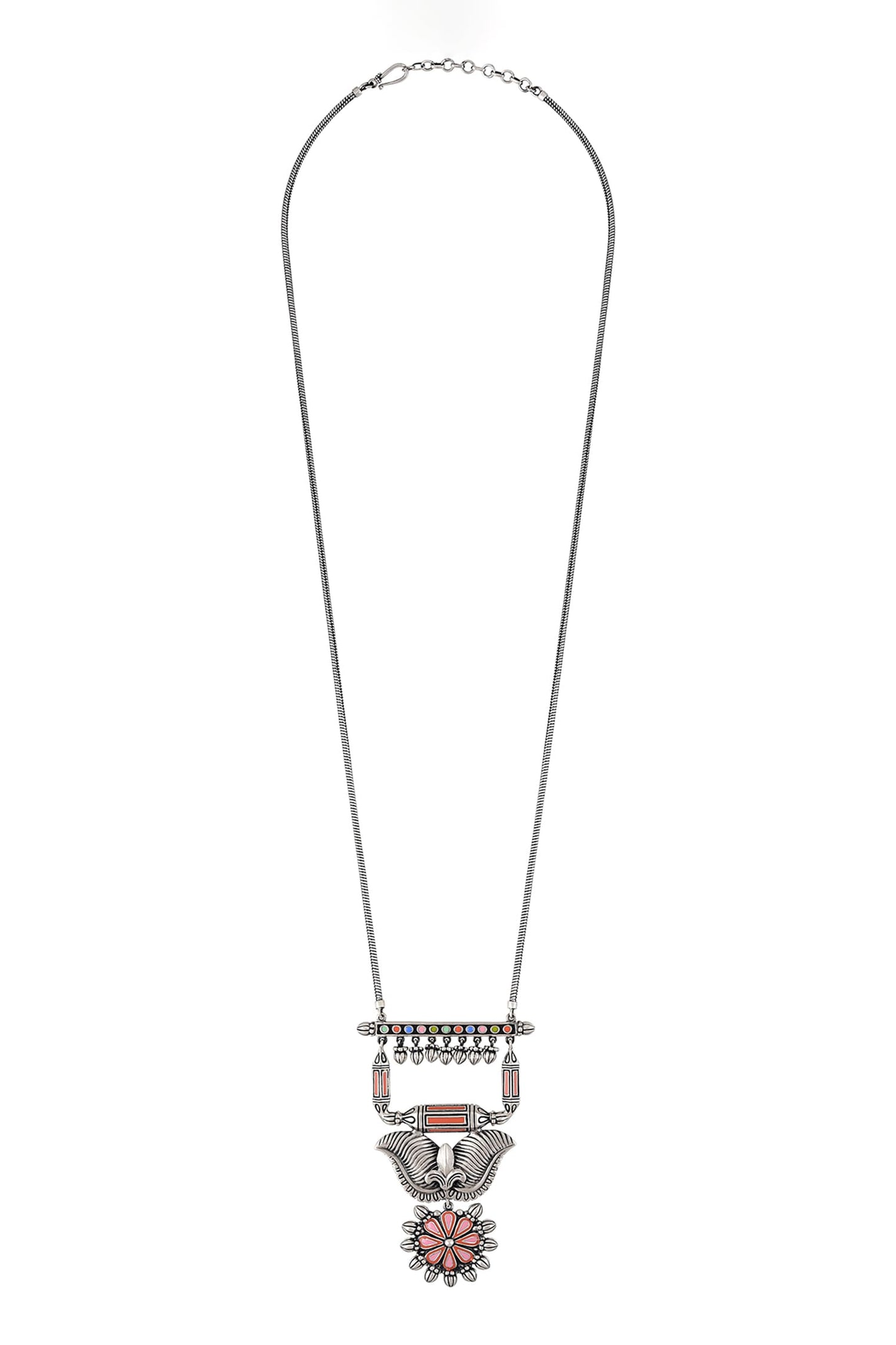 Flower Taveez Necklace 