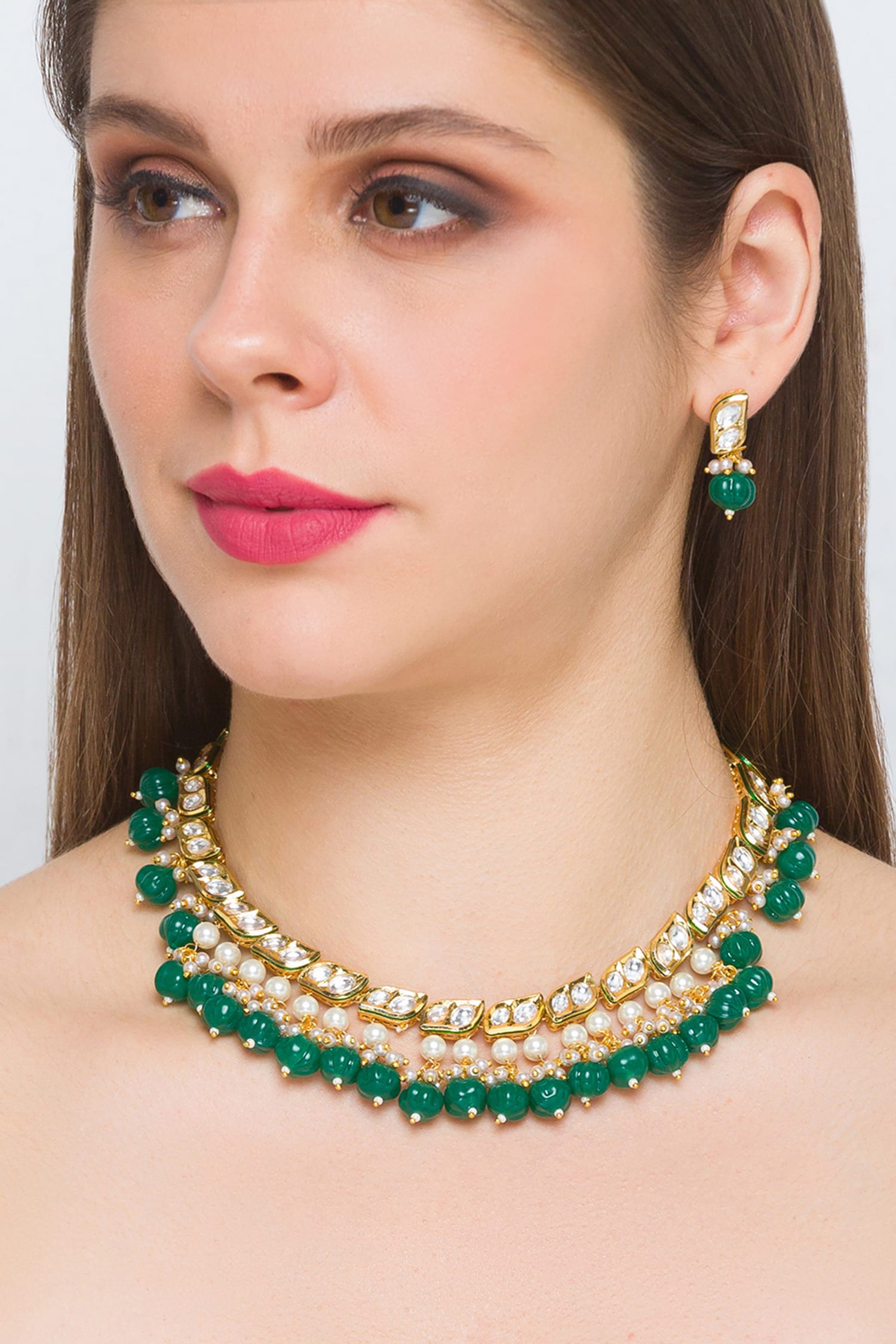 Kundan Necklace Set 